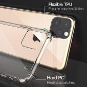 iPhone 11 Pro Max Kılıf Zore Nitro Anti Shock Şeffaf Silikon - 6