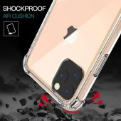 iPhone 11 Pro Max Kılıf Zore Nitro Anti Shock Şeffaf Silikon - 7