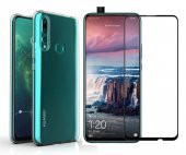 Huawei Y9 Prime 2019 Kılıf Silikon Kamera Koruma + 6D Nano Cam - 1