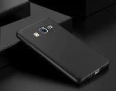 Samsung Galaxy J7 Core Kılıf Mat Silikon Kılıf + Kırılmaz Cam - 2