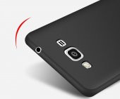 Samsung Galaxy J7 Core Kılıf Mat Silikon Kılıf + Kırılmaz Cam - 4