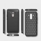 Huawei Mate 10 Pro Kılıf Karbon Silikon Kapak Kılıf + Nano Cam - 5