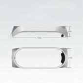 Xiaomi Mi Band 3 Mi Band 4 Uyumlu Kaliteli Metal Hasır Kordon - 3