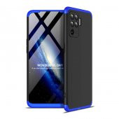 Oppo Reno 5 Lite Kılıf 3 Parça Ays Tam Korumalı Sert Kapak - 1