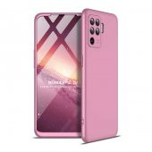 Oppo Reno 5 Lite Kılıf 3 Parça Ays Tam Korumalı Sert Kapak - 11