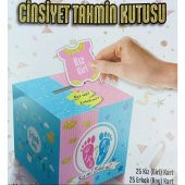 Cinsiyet Tahmin Kutusu - Cinsiyet Partisi Cinsiyet Belirleme Kutusu - 1