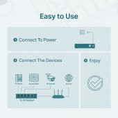 TL OMADA RR TL-SF1005LP 4 PORT PoE SWITCH,41W,250m - 4