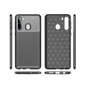 Galaxy A21 Kılıf Zore Negro Silikon Kapak - 3