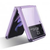 Samsung Galaxy Z Flip 3 Kılıf Zore Kıpta Kapak - 9