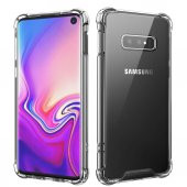 Samsung Galaxy S10e Kılıf Kenar Korumalı Antişok Silikon+Nano Cam - 1