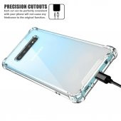 Samsung Galaxy S10e Kılıf Kenar Korumalı Antişok Silikon+Nano Cam - 6