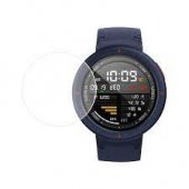 Amazfit Verge - Verge Lite - Verge 3 İle UYUMLU Silikon Kordon Pudra + ekran koruyucu - 1
