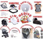 AlmiraKids 15 Parça Set Bebek Arabası Beşik Puset Katlanır Küvet Yürüteç Kanguru Portbebe Ana Kucağı - 2