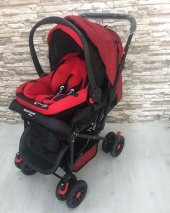LETS GO BABY Bebek Çeyiz Seti 12 Parça Çift Yön Bebek Arabası Beşik Ana Kucağı Yürüteç Küvet Takımı - 4