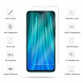 Xiaomi Redmi Note 8 Pro Kılıf Antişok Karbon Silikon Kapak + Cam - 8