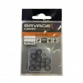 Savage Gear Splitring 6mm 77 lbs 35 kg SS+BLN 10+10 - 2