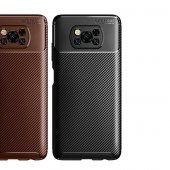 Xiaomi Poco X3 NFC Kılıf Negro Antişok Karbon Silikon Kapak - 6
