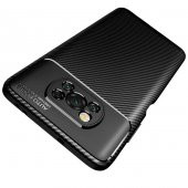 Xiaomi Poco X3 NFC Kılıf Negro Antişok Karbon Silikon Kapak - 7