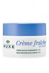 NUXE Creme Fraiche de Beaute Moisturising Rich Cream 48H 50 ml - Kuru Cilt - 1