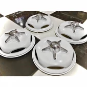 FORD TRANSİT 16'' PLASTİK JANT KAPAĞI 4 ADET FIRFIR 4 ADET KAPAK 4 ADET MONTAJ APARATI - 1