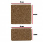 Masa Sandalye Zemin Koruyucu Keçe Yapışkanlı 40 mm (15Li PAKET) - 3