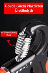 Telvesse Sayaçlı El Yayı 5-60 kg Bilek Güçlendirici Alet Ayarlanabilir Fitness Egzersiz Mavi 5-60 kg - 4