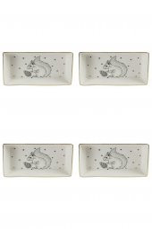 Porland Forest Kahvaltı&meze Tabağı 13cm 4'lü 04LFH000447 - 1