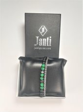 JTAW23ÇEB1115 PASLANMAZ ÇELİK BİLEKLİK ve CEYT ONYX HEMATİT BİLEKLİK KOMBİNİ KUTULU GARANTİLİ - 2