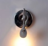 MYLİGHTS  GÜMÜŞ  SİPRELİ HAREKETLİ OKUMAM LAMBASI YATAK BAŞI  GECE LAMBASI APLİK LED APLİK - 3