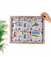 Ahşap Hasır Duvar Fotoğraf Çerçevesi 37x47 - 2