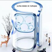 Apple iPhone 12 Omega Kamera Korumalı Logo Gösteren Kılıf - 11