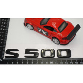 S 500 Bagaj Parlak Siyah ABS 3M 3D Yazı Logo thumbnail 5