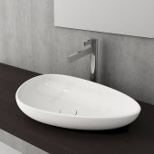 Bocchi Etna Çanak Lavabo 58 cm -Parlak Beyaz 1114-001-0125 - 1