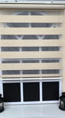 StorBurada Zebra Stor Perde Sütlü Kahve STB 400V03-D  Kahverengi 140 x 200 - 2