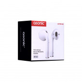 Asonic As-Tws130 Tuşlu Bluetooth Kablosuz Telefon Kulaklığı Beyaz thumbnail 1