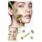 Yeşim Taşı Gua Sha Yüz Masaj Roller - 3