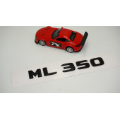 ML 350 Bagaj Parlak Siyah ABS 3M 3D Yazı Logo - 2