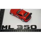 ML 350 Bagaj Parlak Siyah ABS 3M 3D Yazı Logo - 5