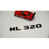 ML 320 Bagaj Parlak Siyah ABS 3M 3D Yazı Logo - 2
