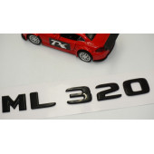 ML 320 Bagaj Parlak Siyah ABS 3M 3D Yazı Logo - 3