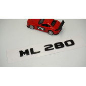 ML 280 Bagaj Parlak Siyah ABS 3M 3D Yazı Logo - 2