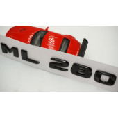 ML 280 Bagaj Parlak Siyah ABS 3M 3D Yazı Logo - 4