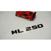 ML 250 Bagaj Parlak Siyah ABS 3M 3D Yazı Logo - 2