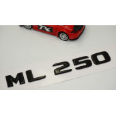 ML 250 Bagaj Parlak Siyah ABS 3M 3D Yazı Logo - 3