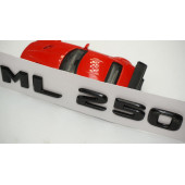 ML 250 Bagaj Parlak Siyah ABS 3M 3D Yazı Logo - 4