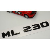 ML 230 Bagaj Parlak Siyah ABS 3M 3D Yazı Logo thumbnail 3