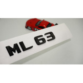ML 63 Bagaj Parlak Siyah ABS 3M 3D Yazı Logo thumbnail 1