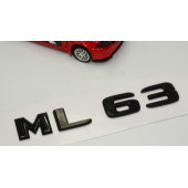ML 63 Bagaj Parlak Siyah ABS 3M 3D Yazı Logo thumbnail 3