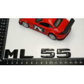 ML 55 Bagaj Parlak Siyah ABS 3M 3D Yazı Logo thumbnail 5