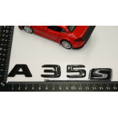 A 35S Bagaj Parlak Siyah ABS 3M 3D Yazı Logo thumbnail 5